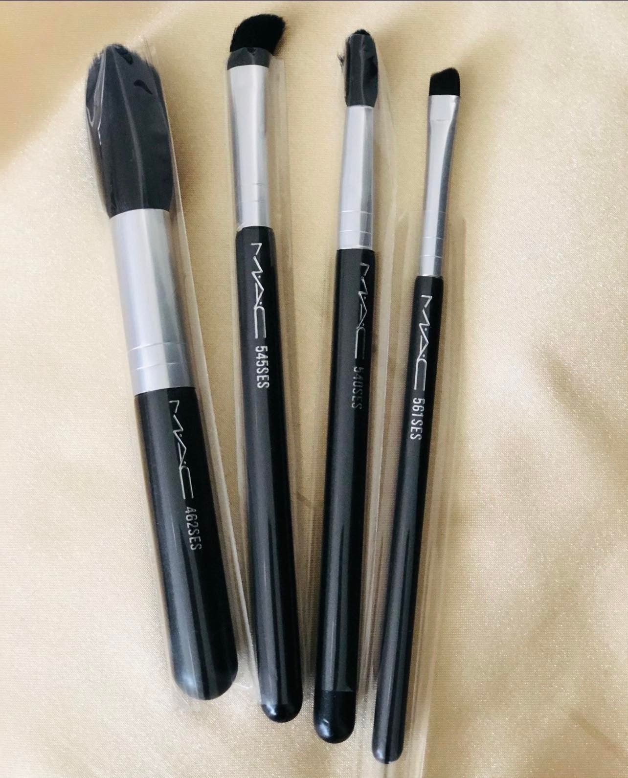 MAC Lipstick Canister w/Mini Make-up Brushes