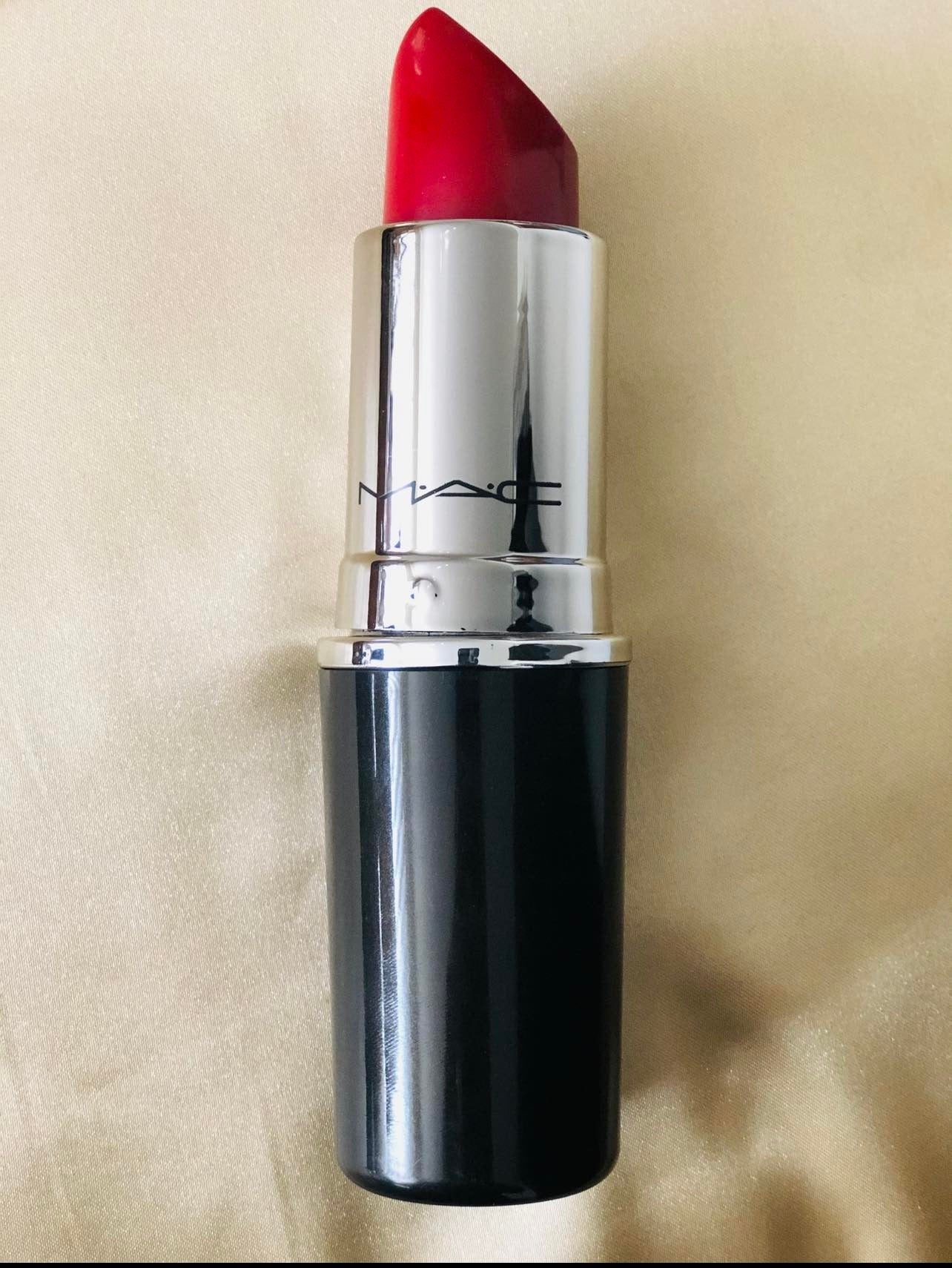 MAC Lipstick Canister w/Mini Make-up Brushes